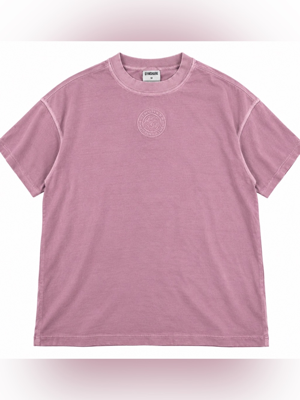EUC Gymshark Premium Legacy Washed Oversized T-Shirt Warm Lilac—Sz Medium